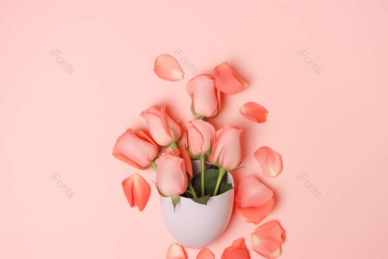 情人节粉色的玫瑰花玫瑰花瓣背景图,高清,摄影图,摄影图片,图片大全,摄影图免费下载